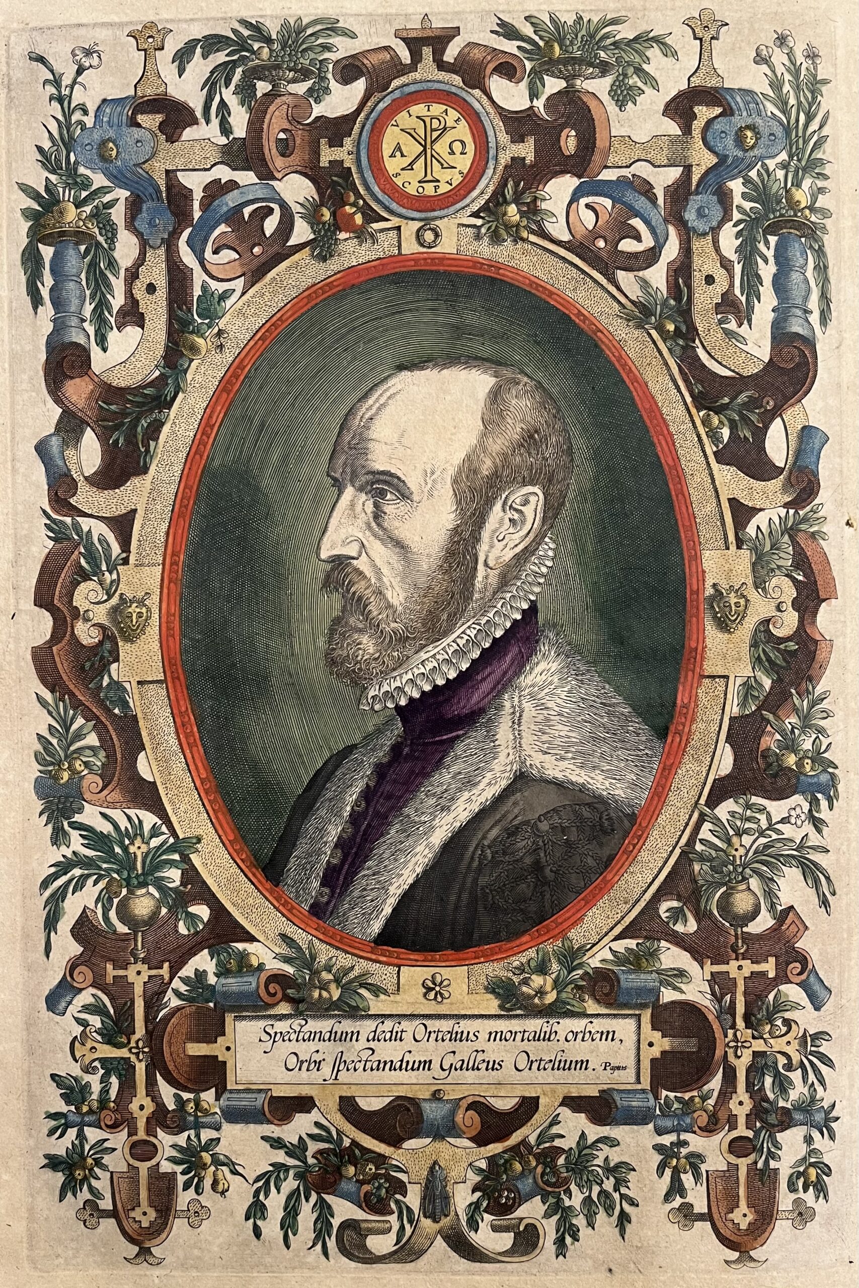 Portrait of Ortelius