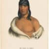 McKenney & Hall Octavo Pl. 19, Pa-she-pa-haw; A Sauk Chief