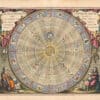 Cellarius Pl 4, The planisphere of Copernicus, or the system of the entire created universe according to the hypothesis of Copernicus exhibited in a planar view