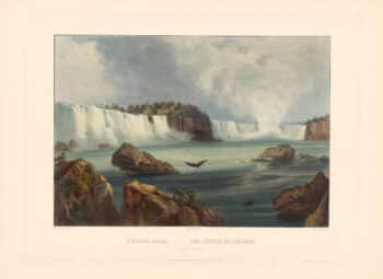 Bodmer Pl. 39, Niagara Falls