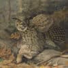 Fuertes Pl. X2, Great Horned Owl