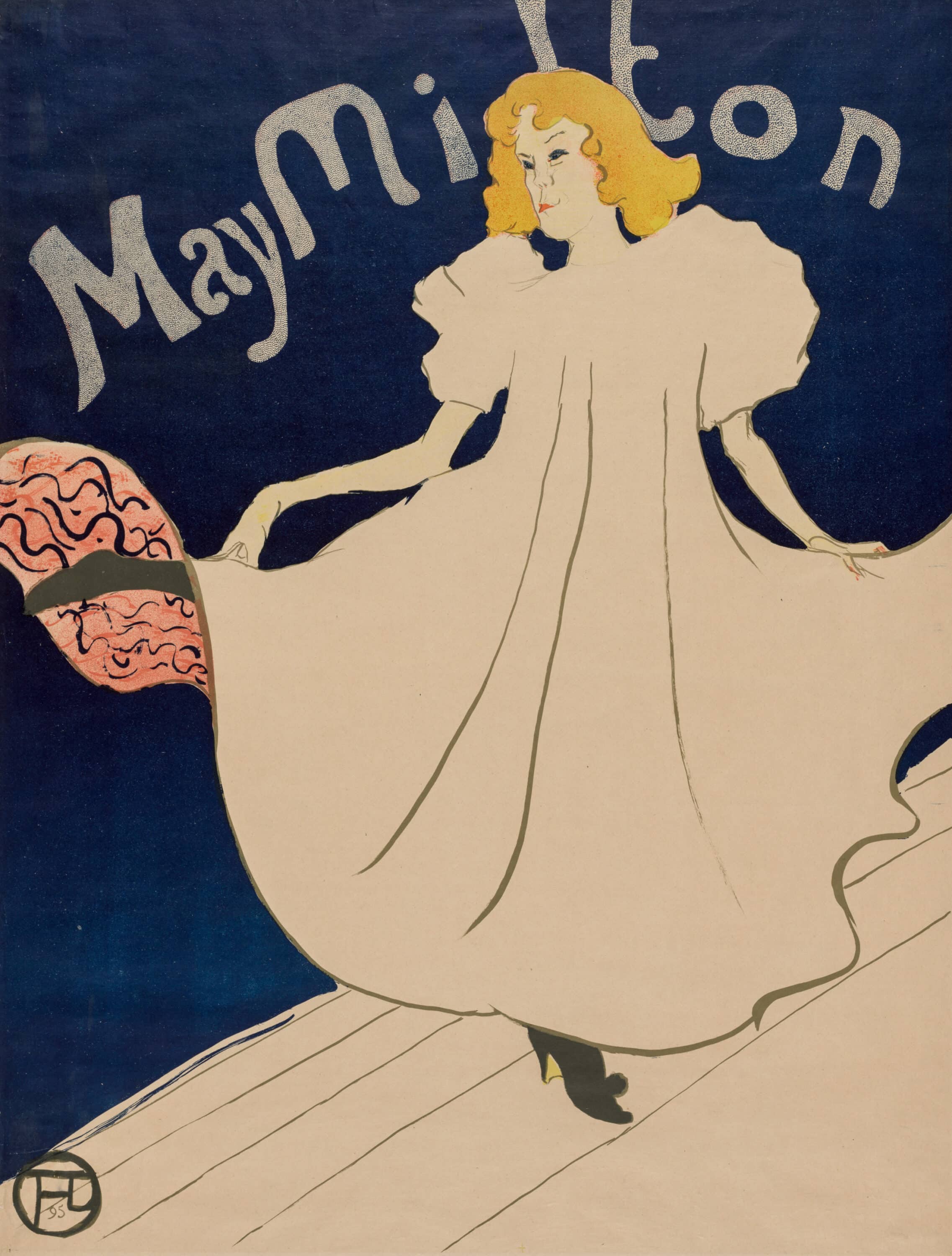 May Milton by Toulouse-Lautrec, 1895