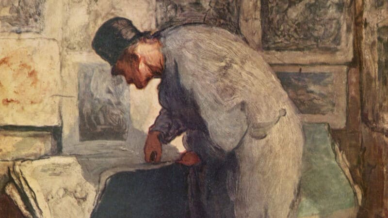 Honoré Daumier The Print Collector